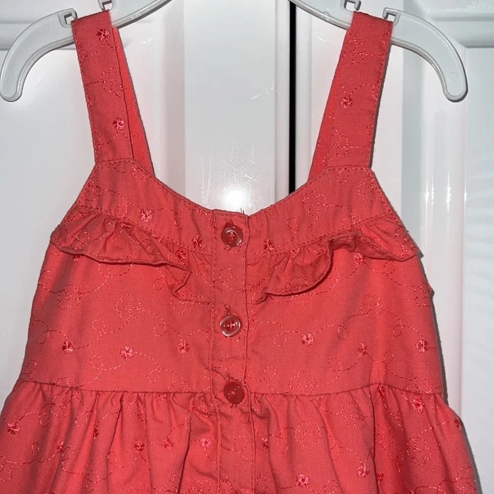 Penelope Mack floral embroidered Toddler dress